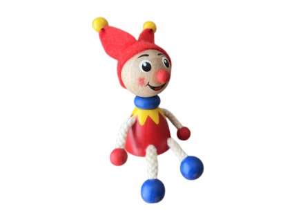 jester wooden magnet for kids KROKIDO