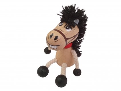 Horse wooden magnet for kids and horse lovers