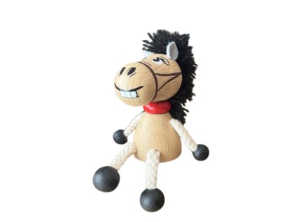 Horse wooden magnet KROKIDO