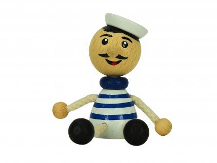 Sailor wooden magnet