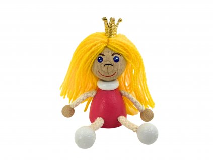 Princes wooden magnet for kids