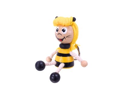 Bee wooden pendant KROKIDO