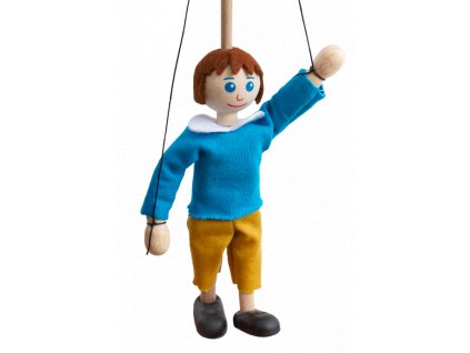 wooden puppet hans