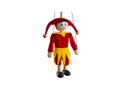 wooden puppet fool