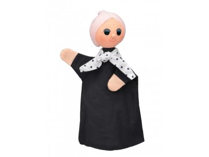 grandma hand puppet