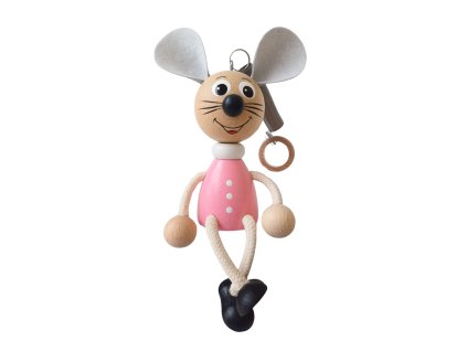 lady mouse bouncing figure for kids