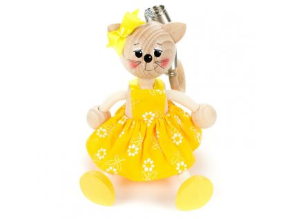 cat bouncing figure for kids