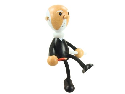 antoni gaudi wooden figure