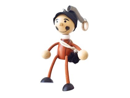 Chimney sweep bouncing figure front