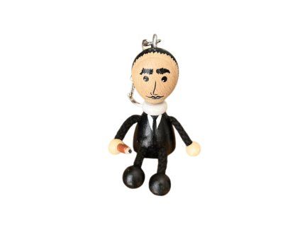 Franz Kafka wooden pendant KROKIDO