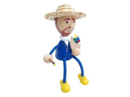 Vincent van gogh wooden figure krokido