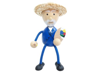 Claude Monet wooden figure krokido