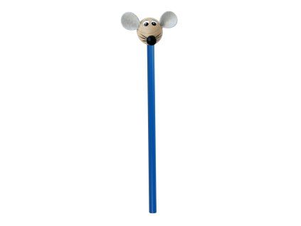 Hand painted pencil mouse topper