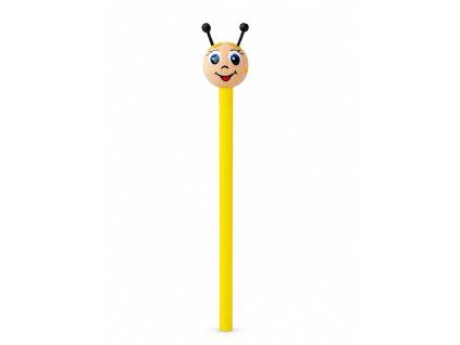 Bee hand painted pencil