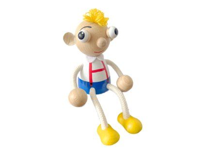 Hurvinek wooden figure side