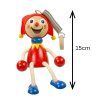 Jester wooden hand painted figurine ons pring