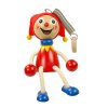 Jester wooden bouncing doll KROKIDO