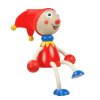 jester figurine from wood for kids