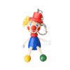 Clown wooden keychain KROKIDO