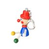 Clown wooden keyring KROKIDO