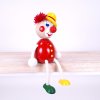clown handmade bouncing figure