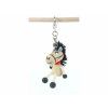 Horse keyring from wood