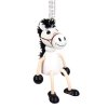 White horse wooden bouncing jumpie