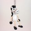 white horse handmade wooden figure ons pring