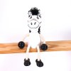 white horse wooden figure for kids