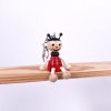 ladybird wooden keyring