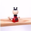 Wooden magnet ladybird