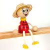 ladybug handmade wooden figure