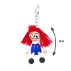 Teacher hand painted wooden keyring KROKIDO