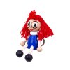 Redhair girl wooden pendant KROKIDO