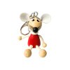Mouse handcrafted wooden keychain KROKIDO