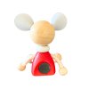 Mouse wooden magnet for kids