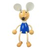 mouse handmade wooden figurine