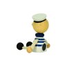 handmade wooden magnet sailor