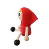 Little red riding hood wooden magnet