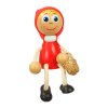 little red riding hood wooden figurine fro kids