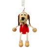 handmade figure from wood dog for kids