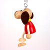 dog wooden figure on spring for kids