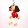 handmade wooden figure doggy