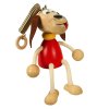 wooden figurine with spring dog krokido