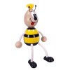 Bumblebee wooden sitting figure