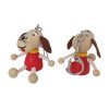 wooden keyring for dog lovers