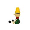 Pinocchio wooden magnet