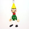 pinocchio wooden figurine for kids