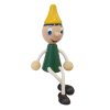 Pinocchio sitting figurine from wood