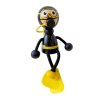 scuba diver wooden figure